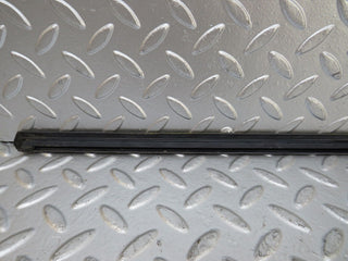 W124 Coupe rear right window exterior chrome trim used OEM