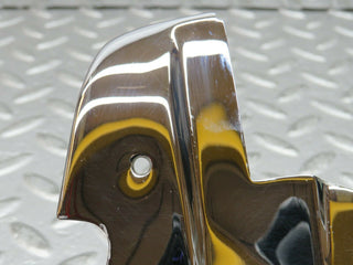 R107 SLC b pillar chrome cover plate left side used OEM