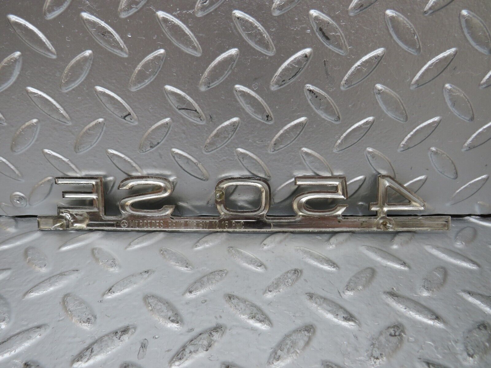 26036 Mercedes-Benz W116 450SE Trunk  Badge Emblem 1168171215
