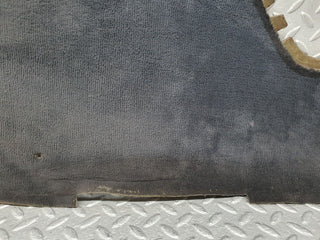 W123 centre console carpet left side black used OEM