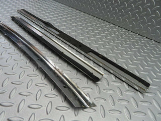 R107 SLC roof chrome moulding left side used OEM