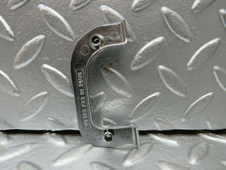 23994 Mercedes-Benz W123 280E Left Interior Chrome Door Latch Trim 1237230124