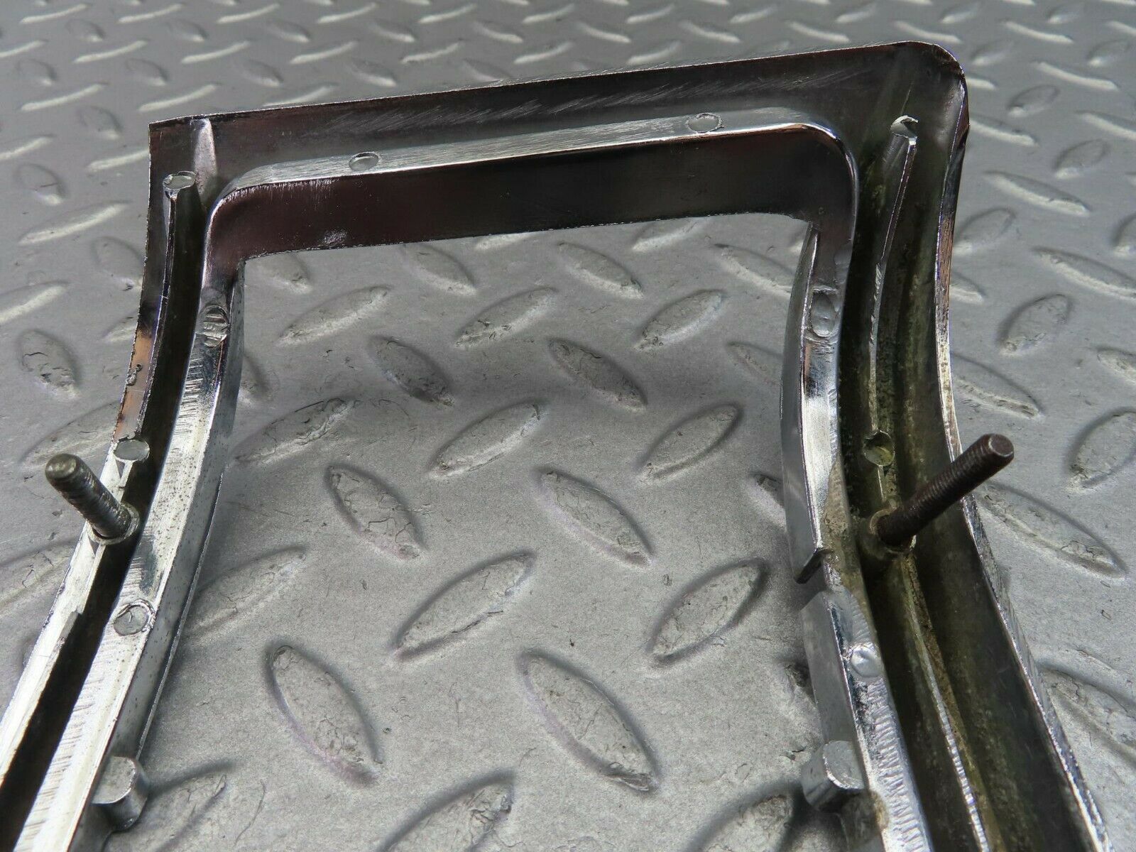 8484 Mercedes-Benz W115 Tail Light Chrome Frame Left 1158260159