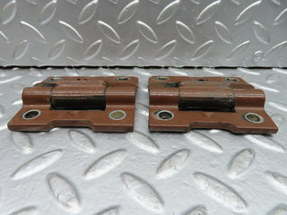 W123 door hinges pair used OEM