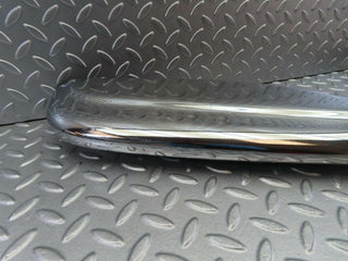 W108 front left upper bumper corner used OEM