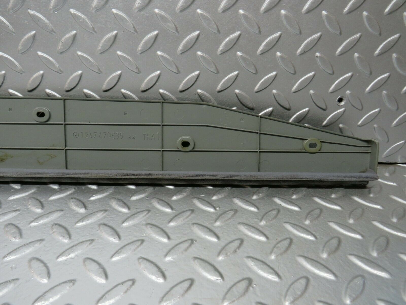24240 Mercedes-Benz S124 220TE Wagon Tailgate Cover Panel Grey 1247470635
