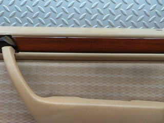 W124 front right door card beige used OEM