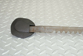 W123 Coupe right seat belt runner with cover used OEM