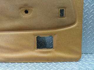 W123 rear left door card panel beige used OEM