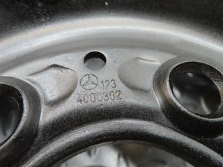W123 steel wheel 5.5jx14h2 et30 5x112 used OEM