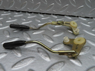 W123 rear door lock knob pair used OEM