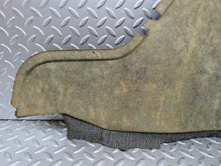 W123 centre console carpet black left side used OEM