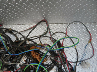 W123 engine chassis body wire wiring harness used OEM