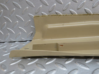 R129 SL left door sill cover beige used OEM