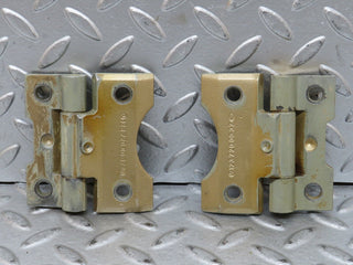 W123 Wagon door hinge pair used OEM