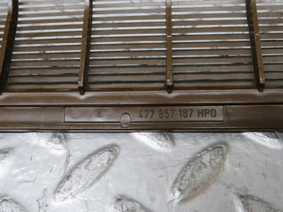 30015 Porsche 924 Dashboard Speaker Cover Brown 477857187