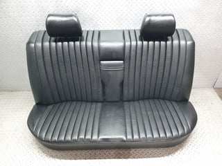 40811 Mercedes-Benz W123 300D Rear Seat Leather Black 1269201616