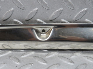 R129 SL folding top chrome top cover trim left used OEM