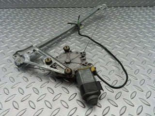 W124 Wagon rear left power window regulator with motor used OEM