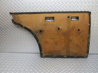 W108 rear right door card black used OEM