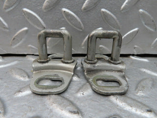 W140 Coupe bonnet lock latch pair used OEM