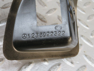 S123 Wagon rear seat latch cover left used OEM