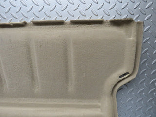 R129 SL fuel tank cover carpet beige used OEM