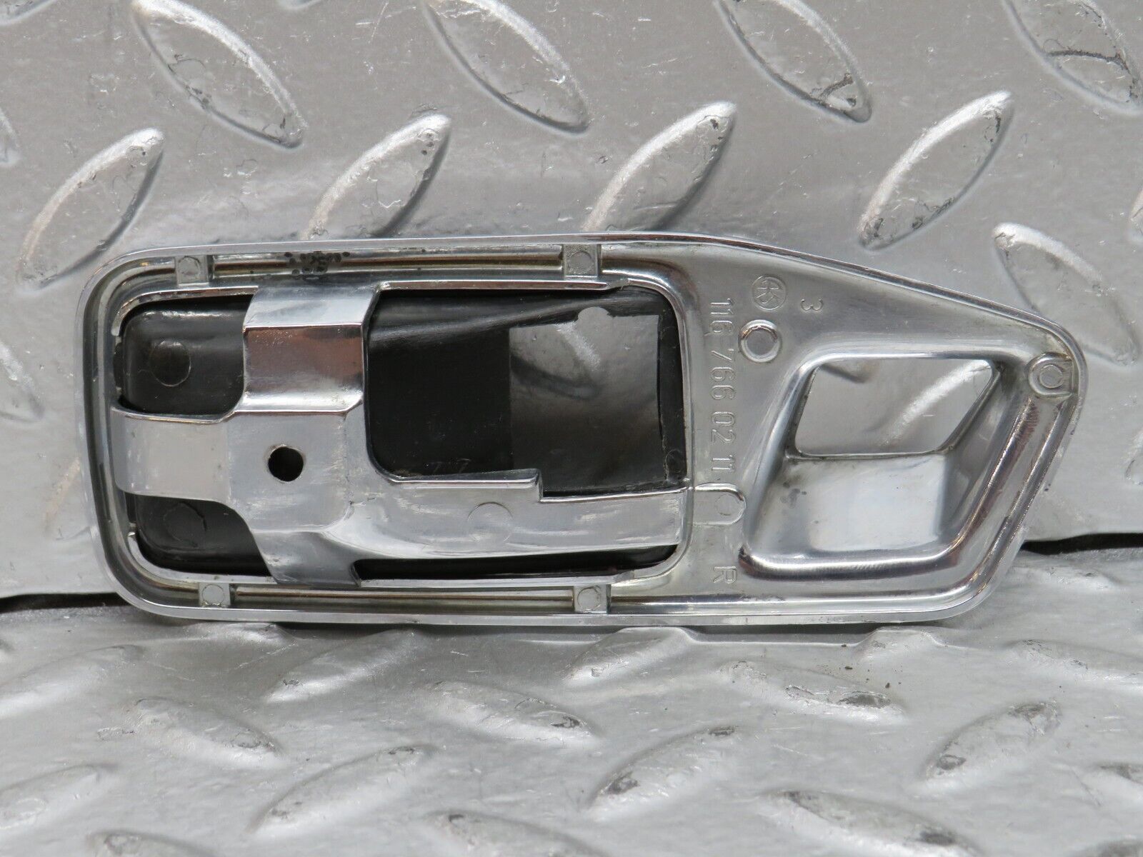 27973 Mercedes-Benz W123 280E Chrome Frame For Door Opener  Right 1167660211