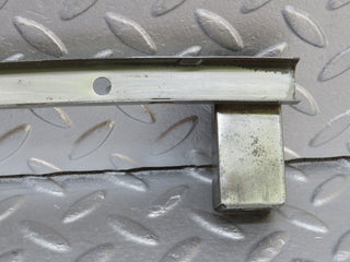 W126 rear left door window channel used OEM