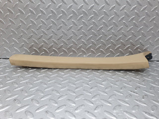 W126 a pillar cover left side beige used OEM
