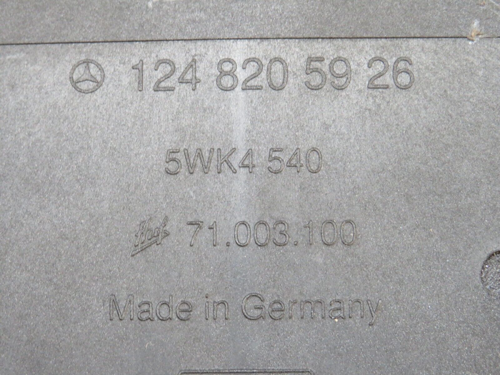 27544 Mercedes-Benz S124 300TE Wagon Central Lock Control Unit 1248205926