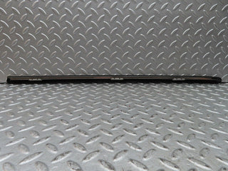 W140 Coupe rear left window lower chrome trim used OEM