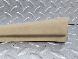 W126 front left door interior trim beige used OEM