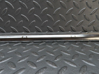 W116 rear right door chrome moulding trim used OEM