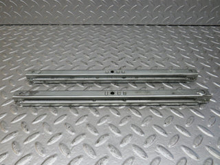 W123 Coupe front right seat rail pair used OEM