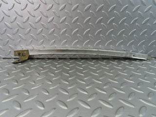 W116 rear left chrome window channel used OEM