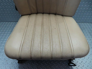 W108 front right seat cream used OEM