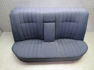 W123 rear seat blue used OEM