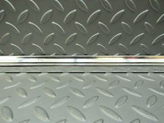 W108 rear left door chrome moulding trim used OEM