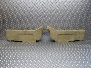 R129 SL rear floor cross member mat carpet beige used OEM
