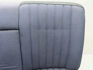 W123 Coupe rear seat blue used OEM
