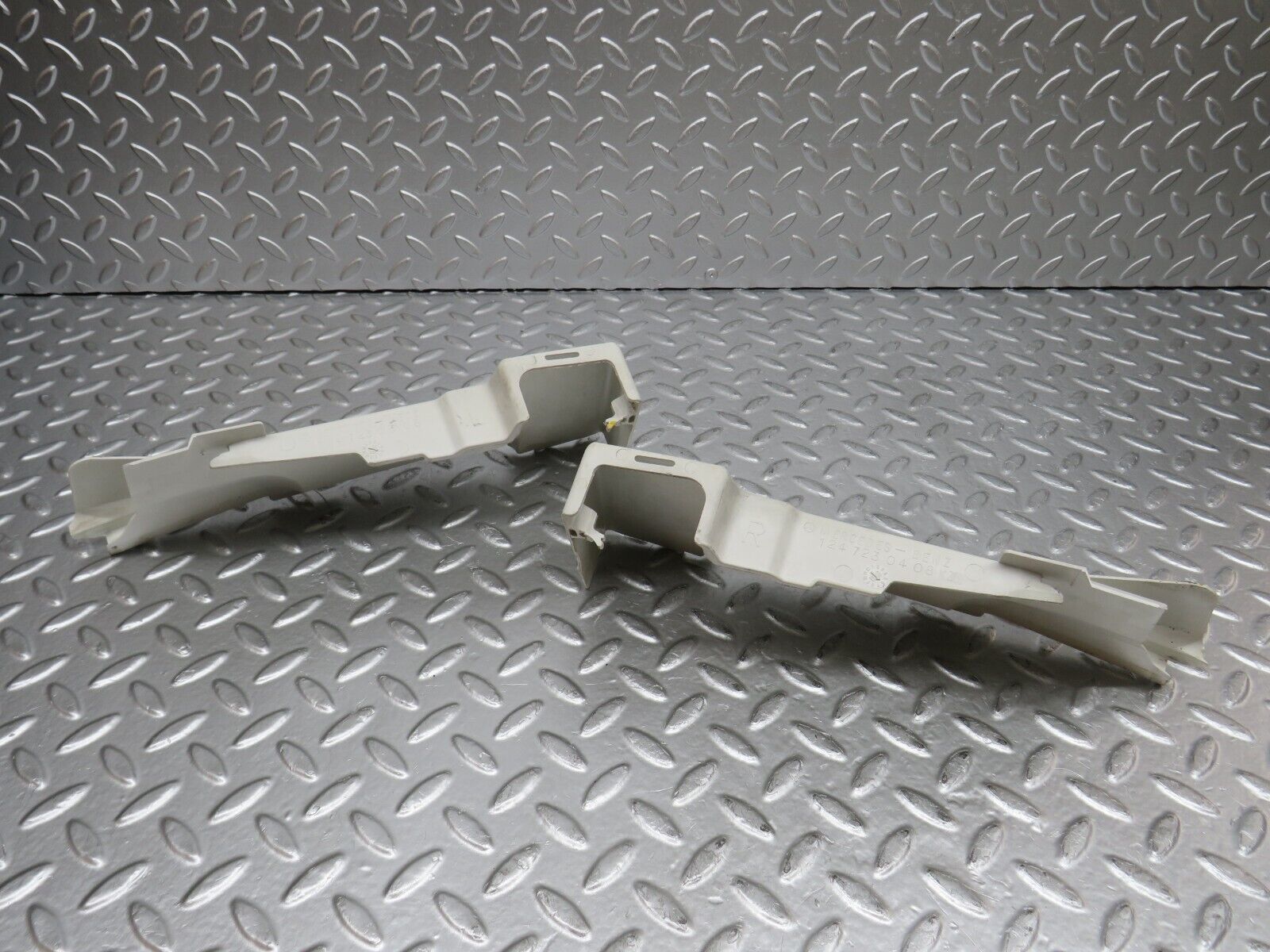 29321 Mercedes-Benz W124 230E Front Door Lock Cover Pair 1247230408 1247230308