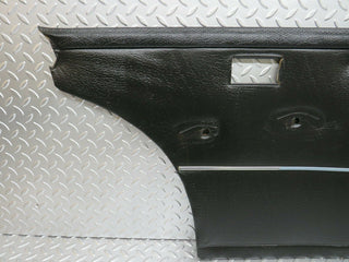 W108 rear left door card black used OEM