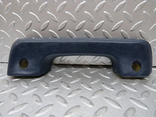 W123 interior door handle rear left blue used OEM