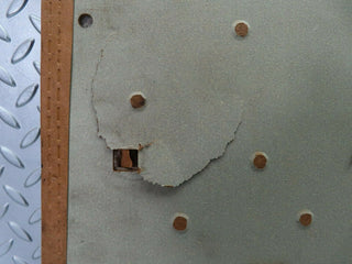 W123 front left door card panel beige light brown used OEM