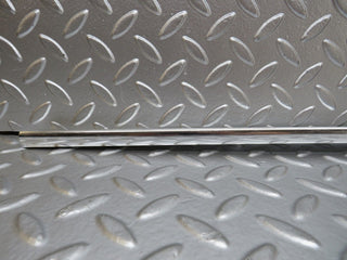 W116 roof chrome trim left side used OEM