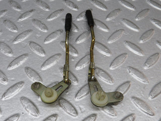 W126 rear door lock knob pair used OEM