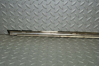 W115 front left door chrome moulding trim used OEM