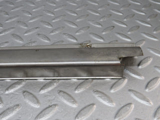 W108 rear left door sill chrome used OEM