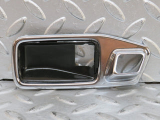 S123 Wagon chrome frame for door opener left used OEM